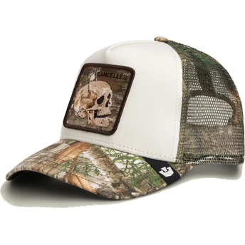 Καπέλο trucker καμουφλάζ νεκροκεφαλή Realtree Edge Cancelled Skull The Farm της Goorin Bros.
