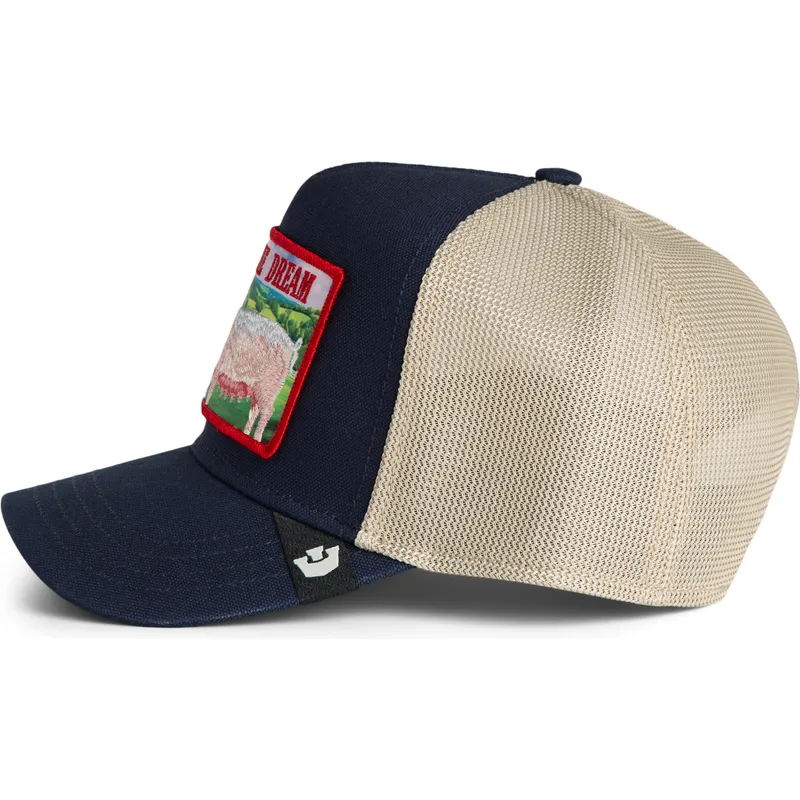 gorra-trucker-azul-marino-cerdo-livin-the-dream-greener-grass-the-farm-de-goorin-bros
