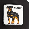 gorra-trucker-negra-y-marron-perro-rottweiler-bad-boy-the-farm-de-goorin-bros