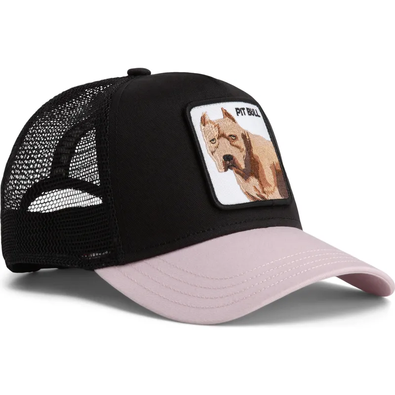 gorra-trucker-negra-whisper-the-pitbull-the-farm-de-goorin-bros