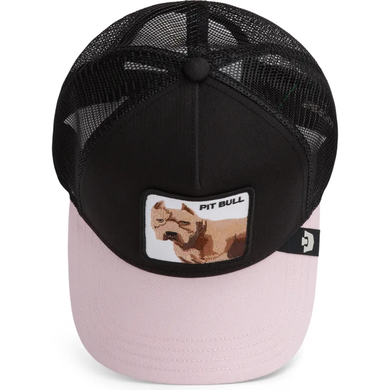 gorra-trucker-negra-whisper-the-pitbull-the-farm-de-goorin-bros