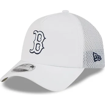 Gorra trucker blanca 9FORTY APEX BP de Boston Red Sox MLB de New Era