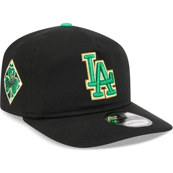 Καπέλο με καμπύλη μαύρο snapback 19TWENTY Saint Patrick's Day των Los Angeles Dodgers MLB της New Era