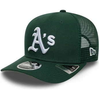 Καπέλο trucker πράσινο 9SEVENTY Stretch Snap Evergreen των Oakland Athletics MLB της New Era