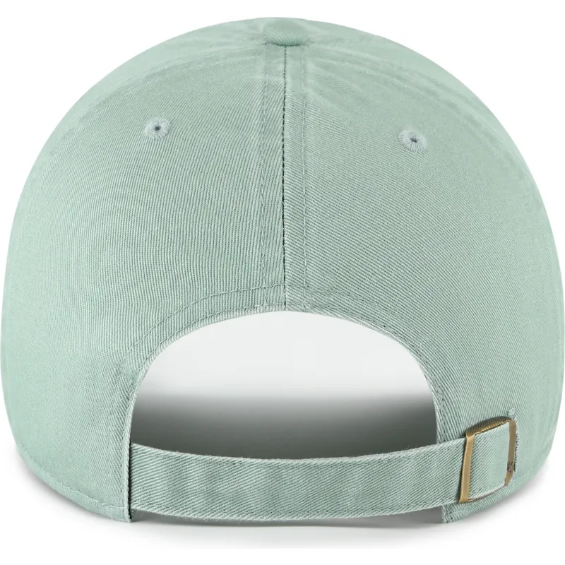 gorra-curva-verde-ajustable-con-logo-verde-clean-up-no-loop-label-de-new-york-yankees-mlb-de-47-brand