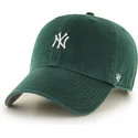 gorra-curva-verde-ajustable-clean-up-base-runner-mini-logo-de-new-york-yankees-mlb-de-47-brand