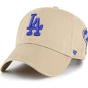 khaki-clean-up-badges-los-angeles-dodgers-mlb-47-brand