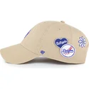 khaki-clean-up-badges-los-angeles-dodgers-mlb-47-brand