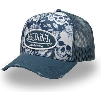 Καπέλο trucker μπλε PRINT02 της Von Dutch