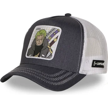 Γκρι και λευκό trucker καπέλο Roronoa Zoro OP7 ZORB One Piece της Capslab