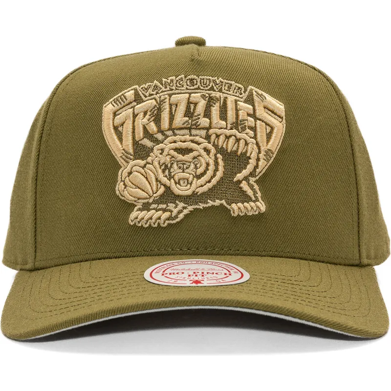curved-snapback-fashion-basic-pro-vancouver-grizzlies-nba-mitchell-ness