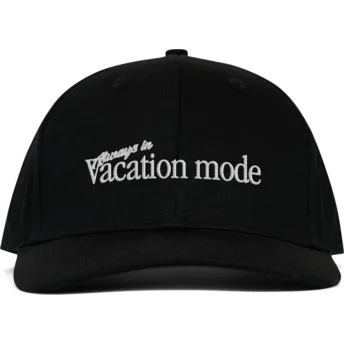 Καπέλο curved μαύρο snapback Vacation Mode της Pica Pica