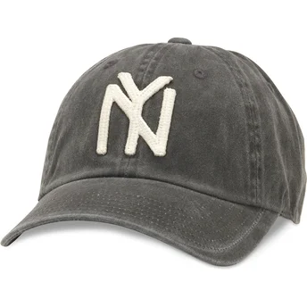 Καπέλο με καμπύλη μαύρο ρυθμιζόμενο Archive των New York Black Yankees MLB της American Needle