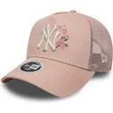 trucker-9forty-a-frame-floral-new-york-yankees-mlb-new-era