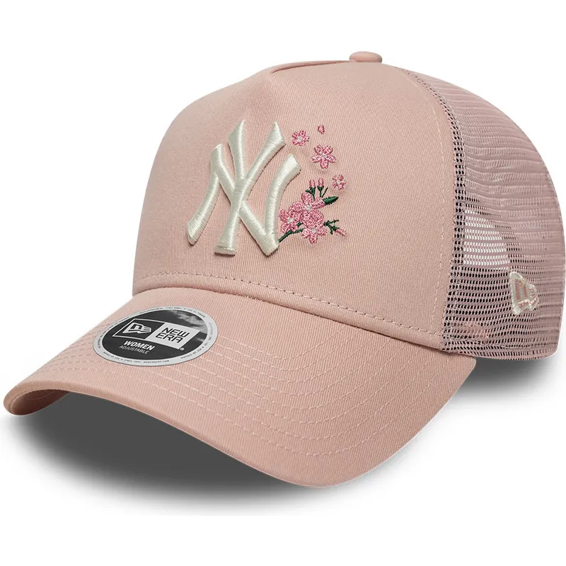 trucker-9forty-a-frame-floral-new-york-yankees-mlb-new-era