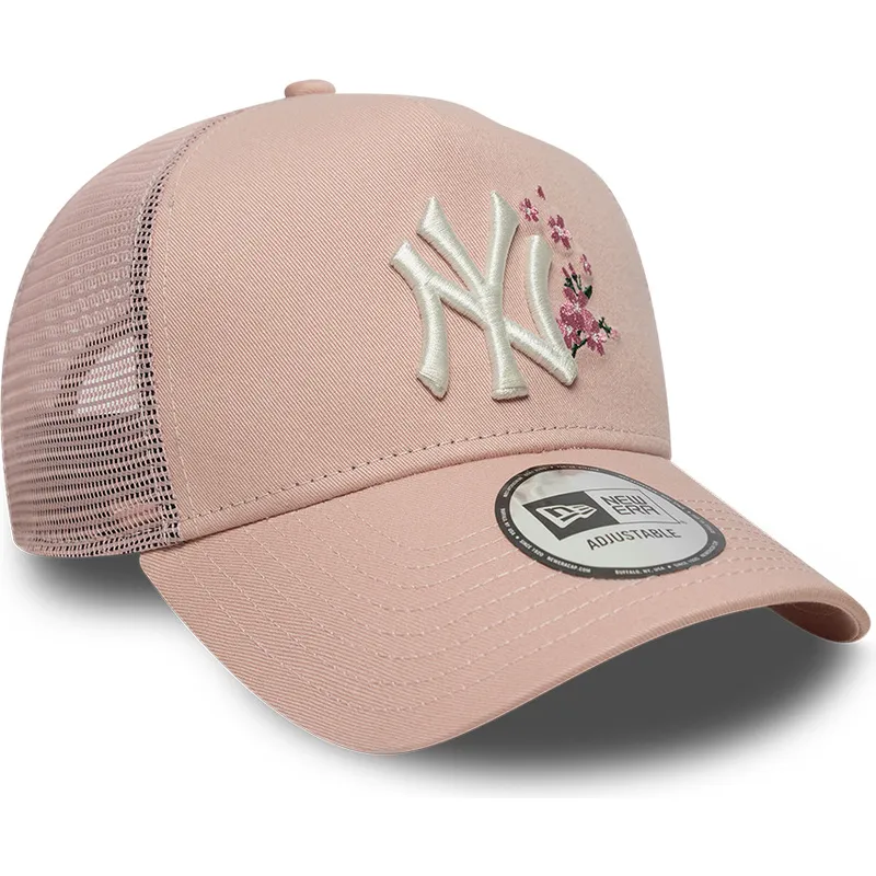 trucker-9forty-a-frame-floral-new-york-yankees-mlb-new-era