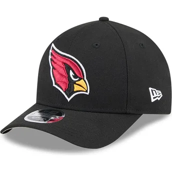 Gorra curva negra snapback 9FORTY M-Crown de Arizona Cardinals NFL de New Era