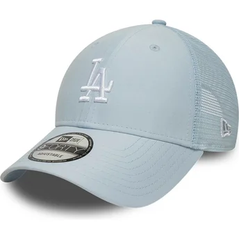 Γαλάζιο ρυθμιζόμενο trucker καπέλο 9FORTY Homefield Midi των Los Angeles Dodgers MLB από New Era