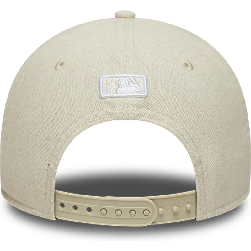 snapback-9forty-m-crown-linen-new-york-yankees-mlb-new-era