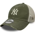 trucker-9twenty-cotton-canv-new-york-yankees-mlb-new-era