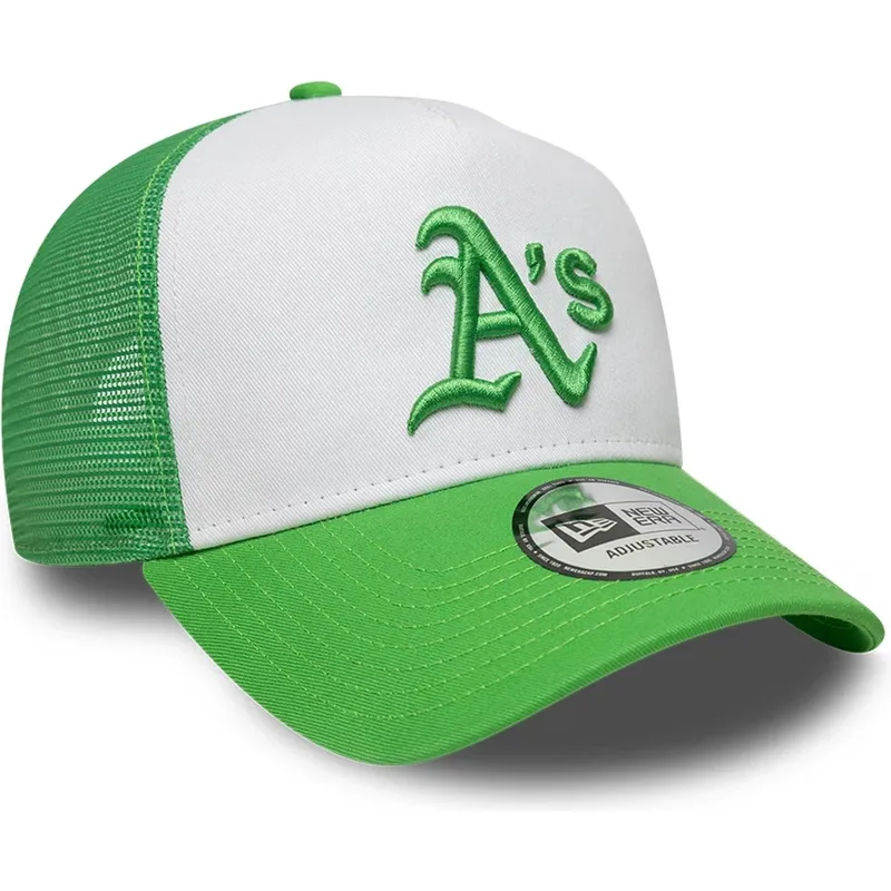trucker-a-frame-league-essential-oakland-athletics-mlb-new-era