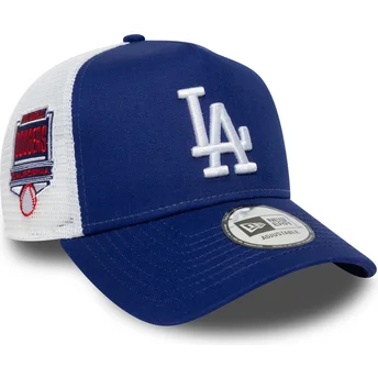 Καπέλο trucker μπλε A Frame Side Patch των Los Angeles Dodgers MLB της New Era