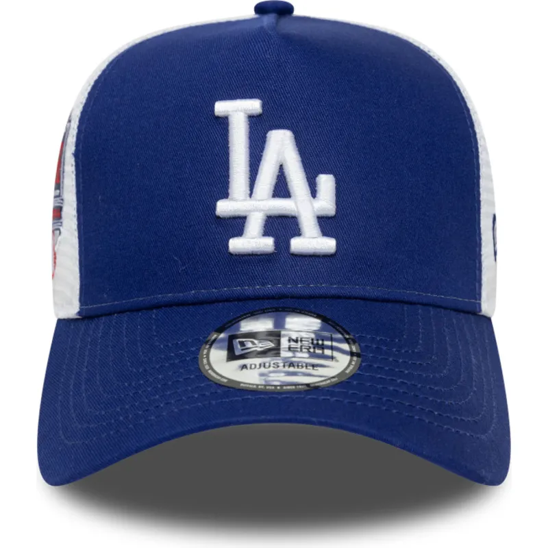 trucker-a-frame-side-patch-los-angeles-dodgers-mlb-new-era