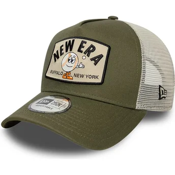 Καπέλο trucker πράσινο A Frame Summer Patch της New Era