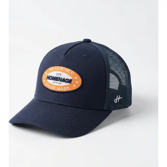 Καπέλο trucker ναυτικό μπλε Union Workwear The Trucker από Homenage