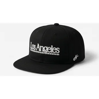 Μαύρο επίπεδο καπέλο snapback Los Angeles Skylines The Snap από Homenage