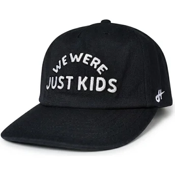 Καπέλο με καμπύλη μαύρο snapback Just Kids The Retro της Homenage