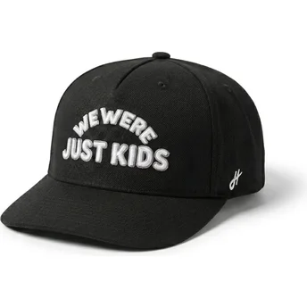Καπέλο curved μαύρο snapback Just Kids Outline The Retro της Homenage