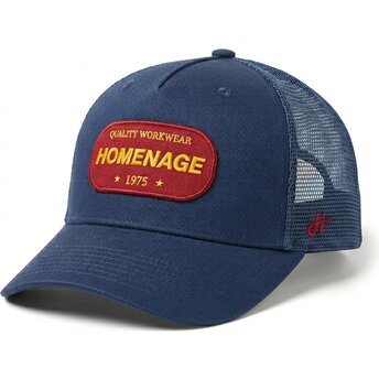 Καπέλο trucker ναυτικό μπλε Work 1975 Workwear The Trucker της Homenage