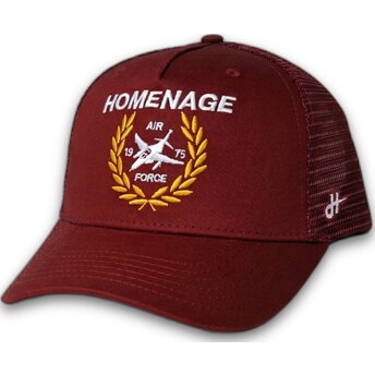 Κόκκινο καπέλο trucker Jet Military Surplus The Trucker της Homenage