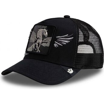 Μαύρο trucker καπέλο πήγασος Wings Legend The Farm της Goorin Bros.