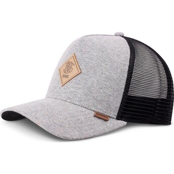 Gorra trucker gris y negra HFT JerseySpots de Djinns