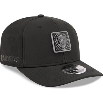 Καπέλα καμπύλη μαύρο snapback 9SEVENTY Stretch Snap Training Pack 2026 από Las Vegas Raiders NFL από New Era