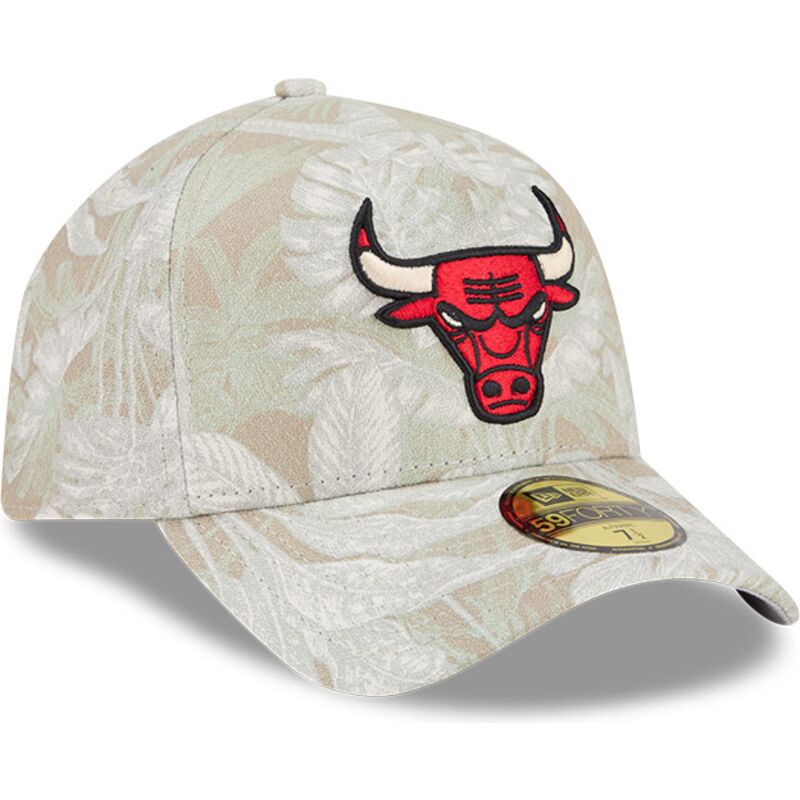 59forty-a-frame-leafy-palm-chicago-bulls-nba-new-era 59forty-a-frame-leafy-palm-chicago-bulls-nba-new-era