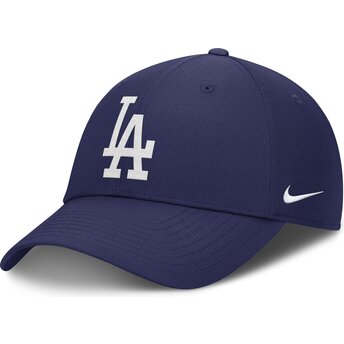 Καπέλο με καμπύλη μπλε ρυθμιζόμενο Club Structured UV Poly Ripstop των Los Angeles Dodgers MLB της Nike