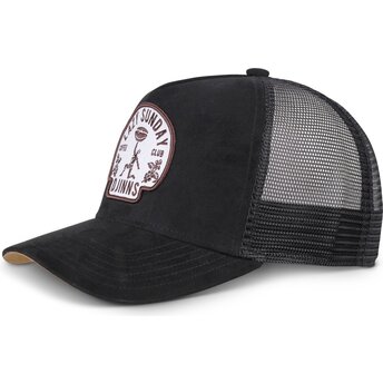 Καπέλο trucker μαύρο Lazy Classic HFT της Djinns