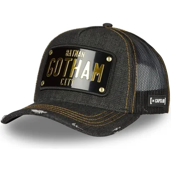 Καπέλο trucker μαύρο με πλακέτα Gotham City Batman DC6 BATP1 DC Comics από Capslab