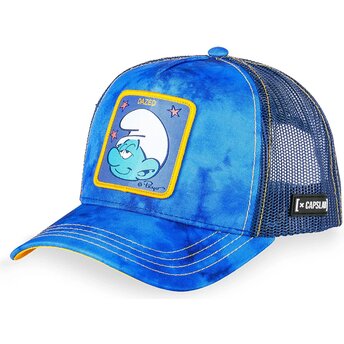 Καπέλο trucker μπλε Dazed SMU CHAM Τα Στρουμφάκια της Capslab