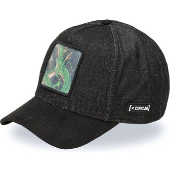 Καπέλο με καμπύλη μαύρο snapback Shenron DBS7 SHE Dragon Ball της Capslab