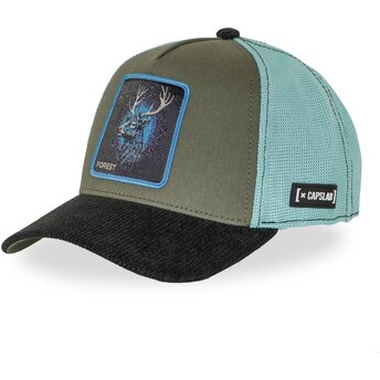 Καπέλο trucker πολύχρωμο ελάφι BEA3 FORB Beasts της Capslab