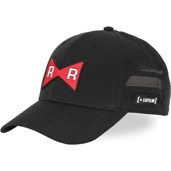 Καπέλο trucker μαύρο ρυθμιζόμενο Red Ribbon Army DB7 REDB Dragon Ball από Capslab