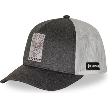 Γκρι και λευκό trucker καπέλο Goku Black DBS8 BLAB Dragon Ball της Capslab