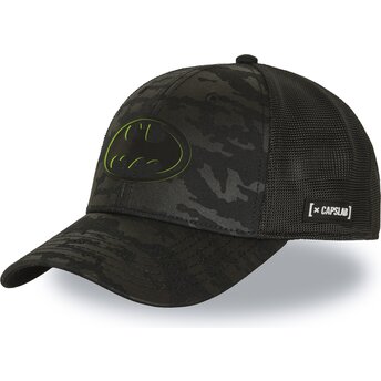 Καπέλο trucker μαύρο καμουφλάζ Batman DC11 LOGB DC Comics της Capslab