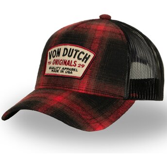 Καπέλα καμπύλη κόκκινο snapback CAR05 από Von Dutch