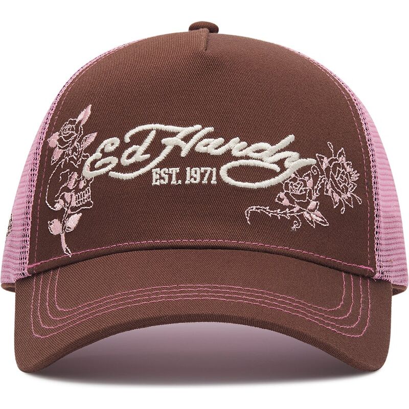 snapback-rosa-skull-and-roses-ed-hardy