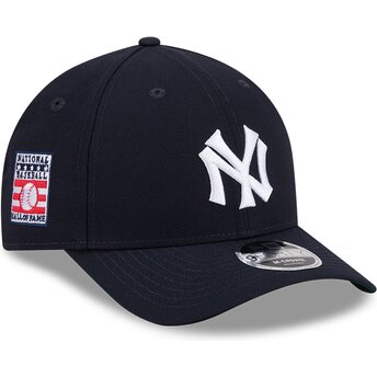 Καπέλα καμπύλη ναυτικό μπλε snapback 9FORTY M-Crown Hall Of Fame από New York Yankees MLB από New Era